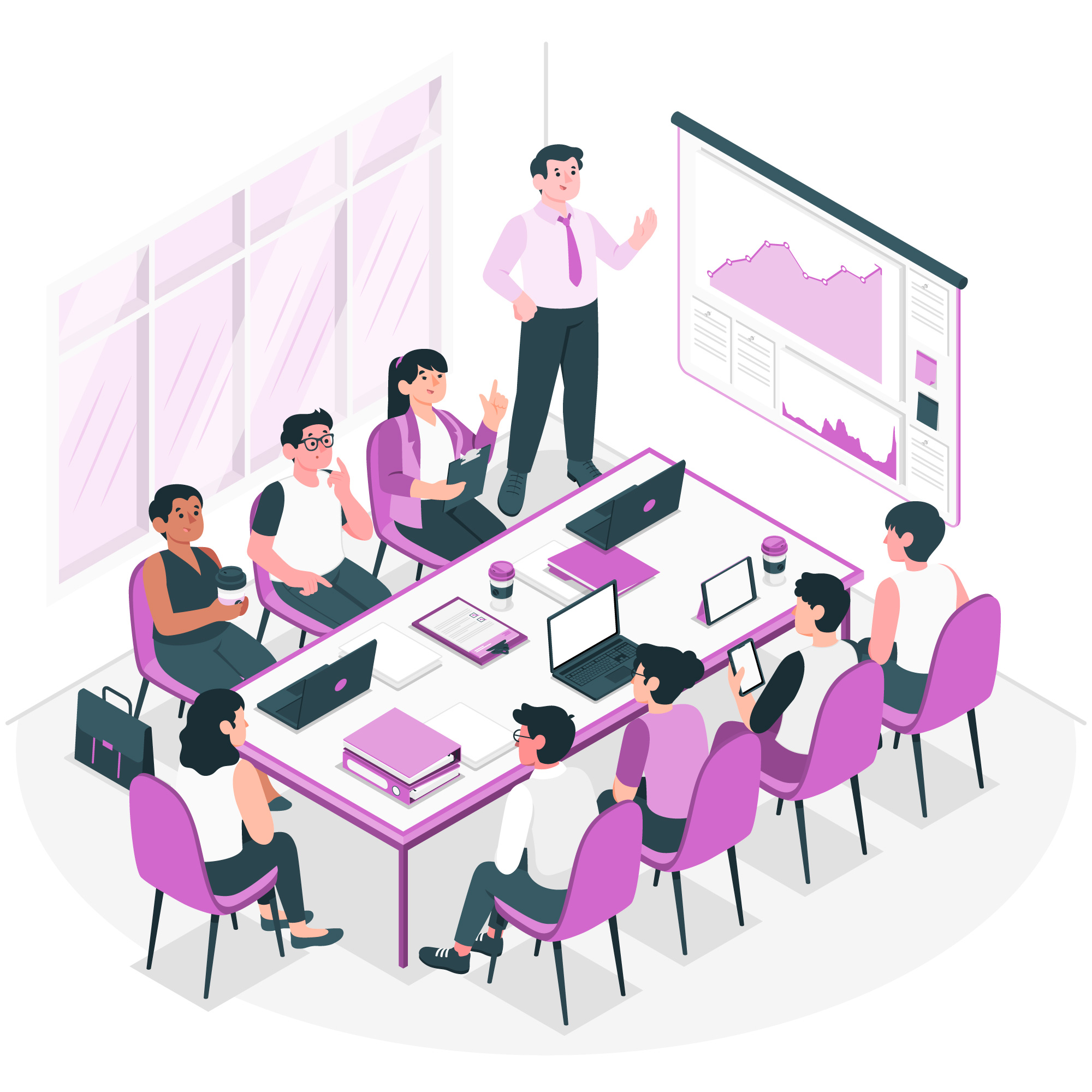 Team working together